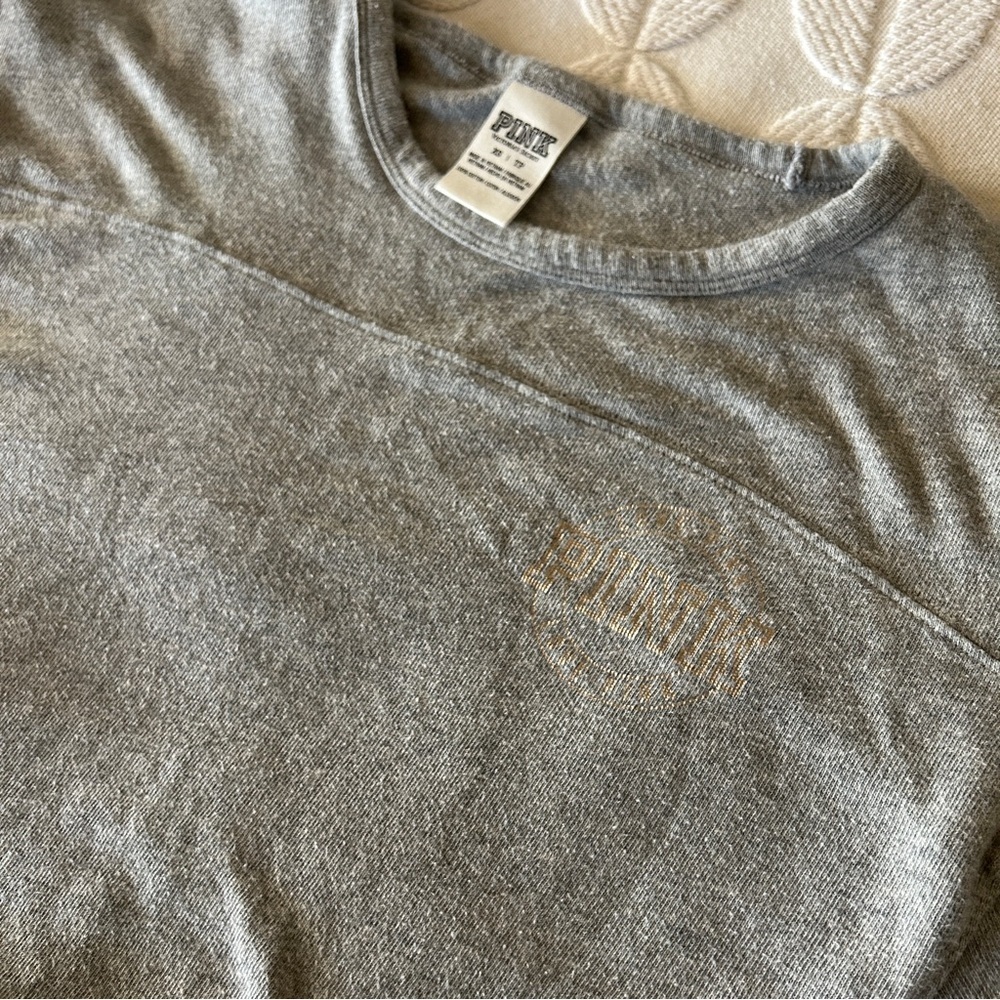 GUC Pink by Victoria’s Secret size XS  dolman sleeve tee. LOVE PINK on sleeves. - Picture 2 of 8